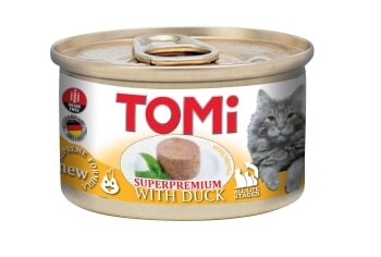 Tomi Ördekli Yetişkin Kedi Konservesi 85 GR  | SRC: Barcode: 4003024201022