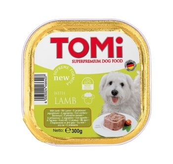 Tomi Köpek Kuzu Etli Pate Yaş Mama 300GR  | SRC: Barcode: 4003024466407