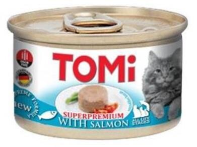 Tomi Somonlu Ezme Pate Yetişkin Kedi Konservesi 85 GR  | SRC: Barcode: 4003024201015