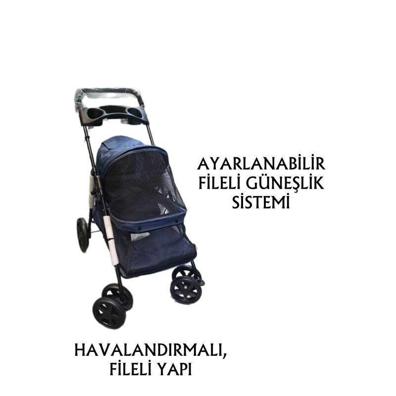 Tommy Evcil Hayvan Arabası Ax 15 KG 5CM LACIVERT  | SRC: Barcode: 8681085430092