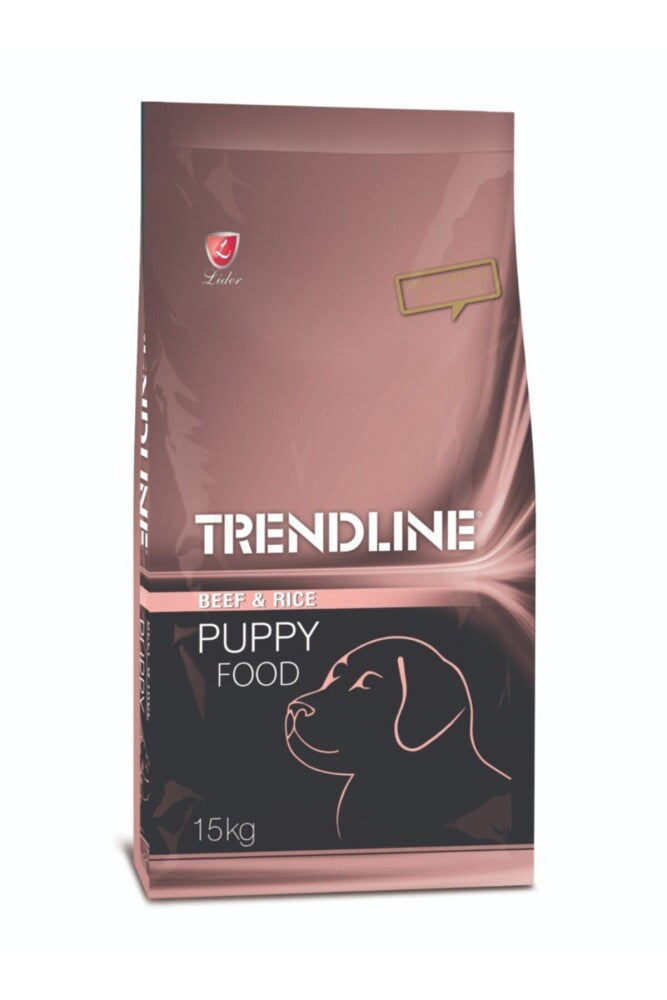 Trendline Puppy Biftekli Ve Pirinçli Yavru Köpek Maması 15 KG  | SRC: Barcode: 8698995029544
