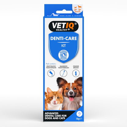 Vet Iq Denti Care Kedi Köpek İçin Diş Macunu Ve Diş Fırçası Seti  | SRC: Barcode: 750826006273