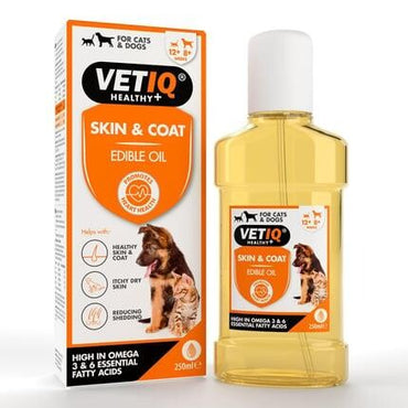 Vet Iq Kedi Ve Köpek İçin Deri Ve Tüy Besleyici Omega Katkılı Vitamin 250 ML  | SRC: Barcode: 750826005368