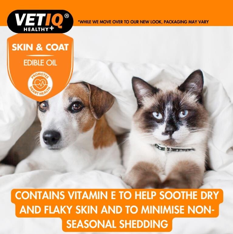 Vet Iq Kedi Ve Köpek İçin Deri Ve Tüy Besleyici Omega Katkılı Vitamin 250 ML  | SRC: Barcode: 750826005368