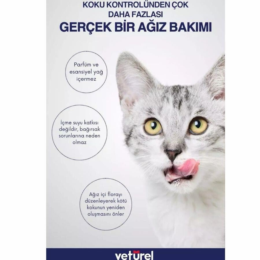 Veturel Kedi Ve Köpekler İçin Ağız Göz Ve Kulak Bakım Spreyi Başlangıç Seti 3X100 ML  | SRC: Barcode: AVNTJ0001