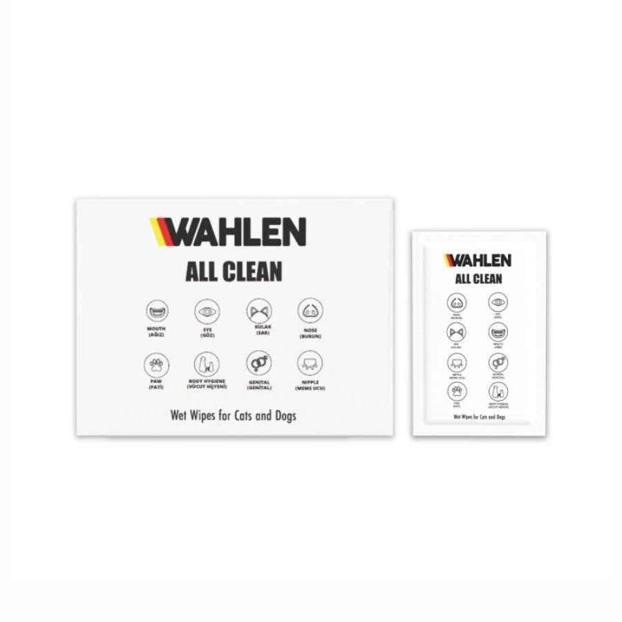 Wahlen Kedi Ve Köpekler İçin Nano Silver Temizleme Mendili 50'LI  | SRC: Barcode: 8683434454049