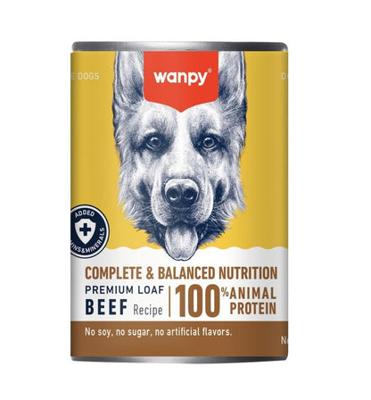 Wanpy Biftekli Tahılsız Yetişkin Köpek Konservesi 375 GR  | SRC: Barcode: 6927749851165