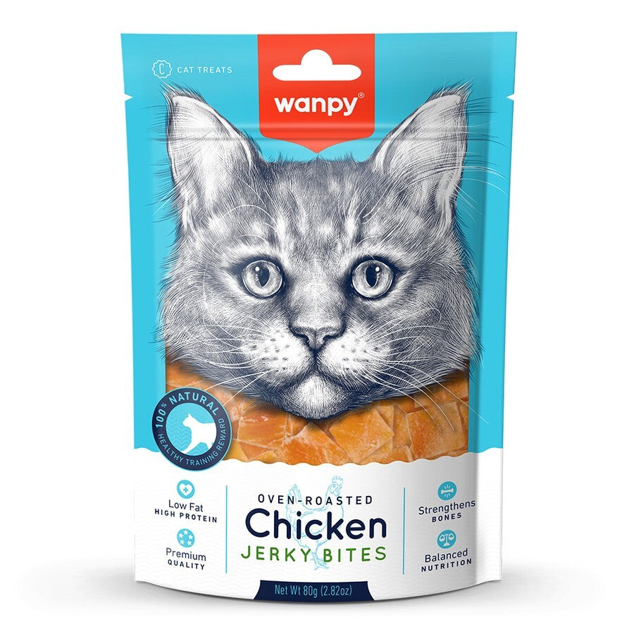 Wanpy Gerçek Tavuk Etli Yumuşak Kedi Ödülü 80 GR  | SRC: Barcode: 6927749811343