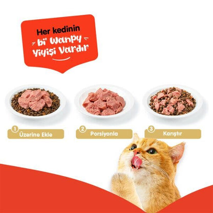 Wanpy Kuzulu Tahılsız Yetişkin Kedi Konservesi 375 GR  | SRC: Barcode: 6927749853329