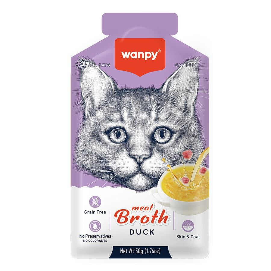 Wanpy Ördek Etli Kedi Çorbası (6 Al 5 Öde) 50 GR  | SRC: Barcode: 6927749871736-6