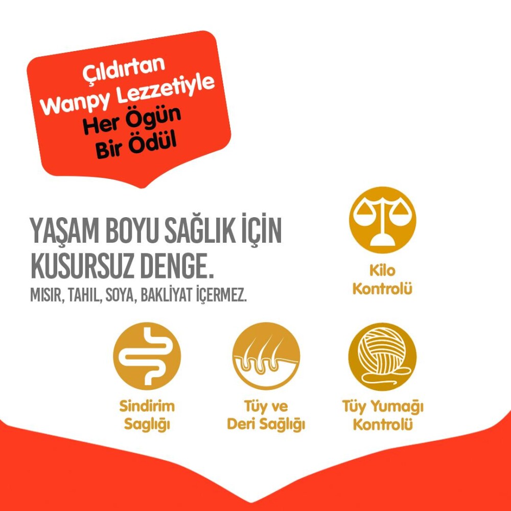 Wanpy Ton Balıklı Tahılsız Yetişkin Kedi Maması 1.5 KG  | SRC: Barcode: 6927749825111