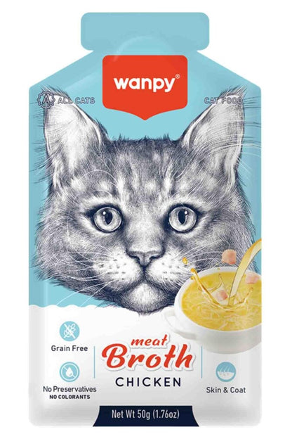 Wanpy Tavuk Etli Kedi Çorbası 6 Al 5 Öde 50 GR  | SRC: Barcode: 6927749871699-6