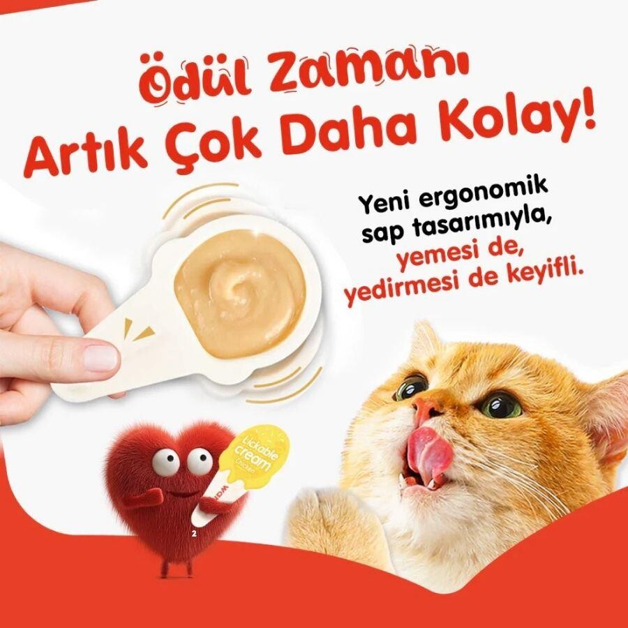 Wanpy Tavuklu Kaşık Krema Kedi Ödül Maması 10X16 GR  | SRC: Barcode: 6927749871910