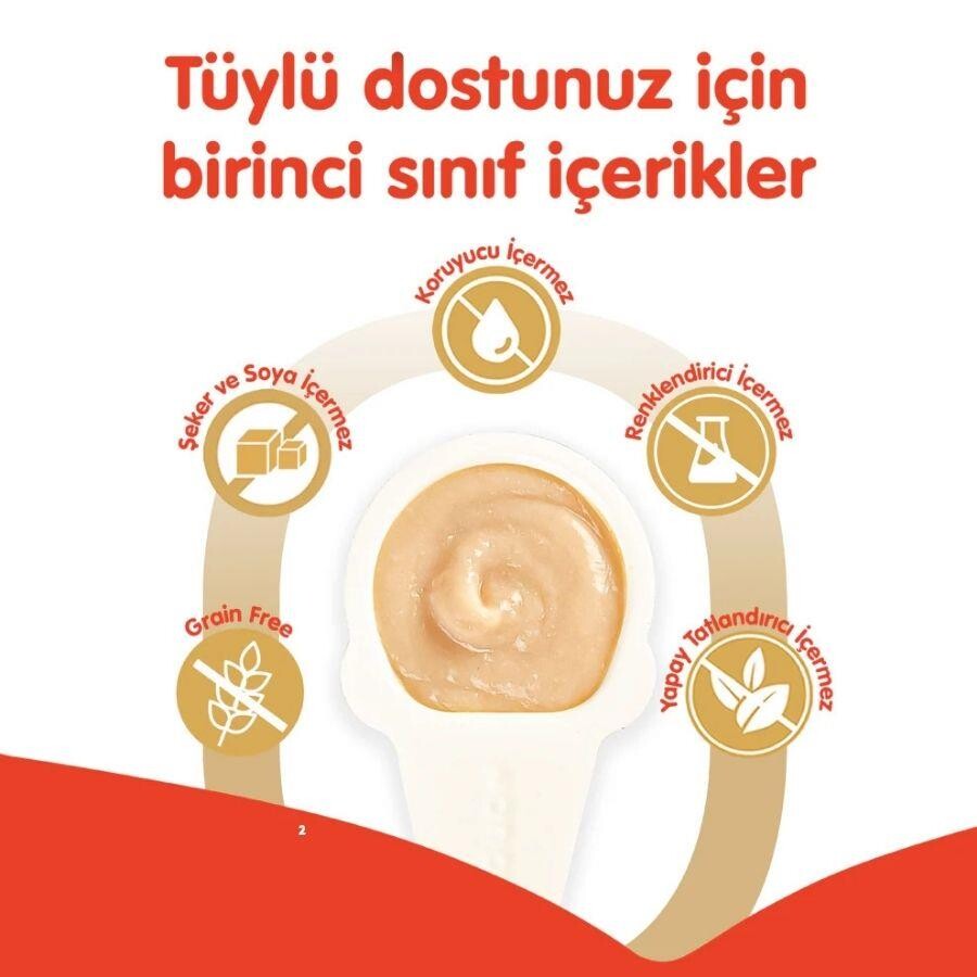 Wanpy Tavuklu Kaşık Krema Kedi Ödül Maması 10X16 GR  | SRC: Barcode: 6927749871910