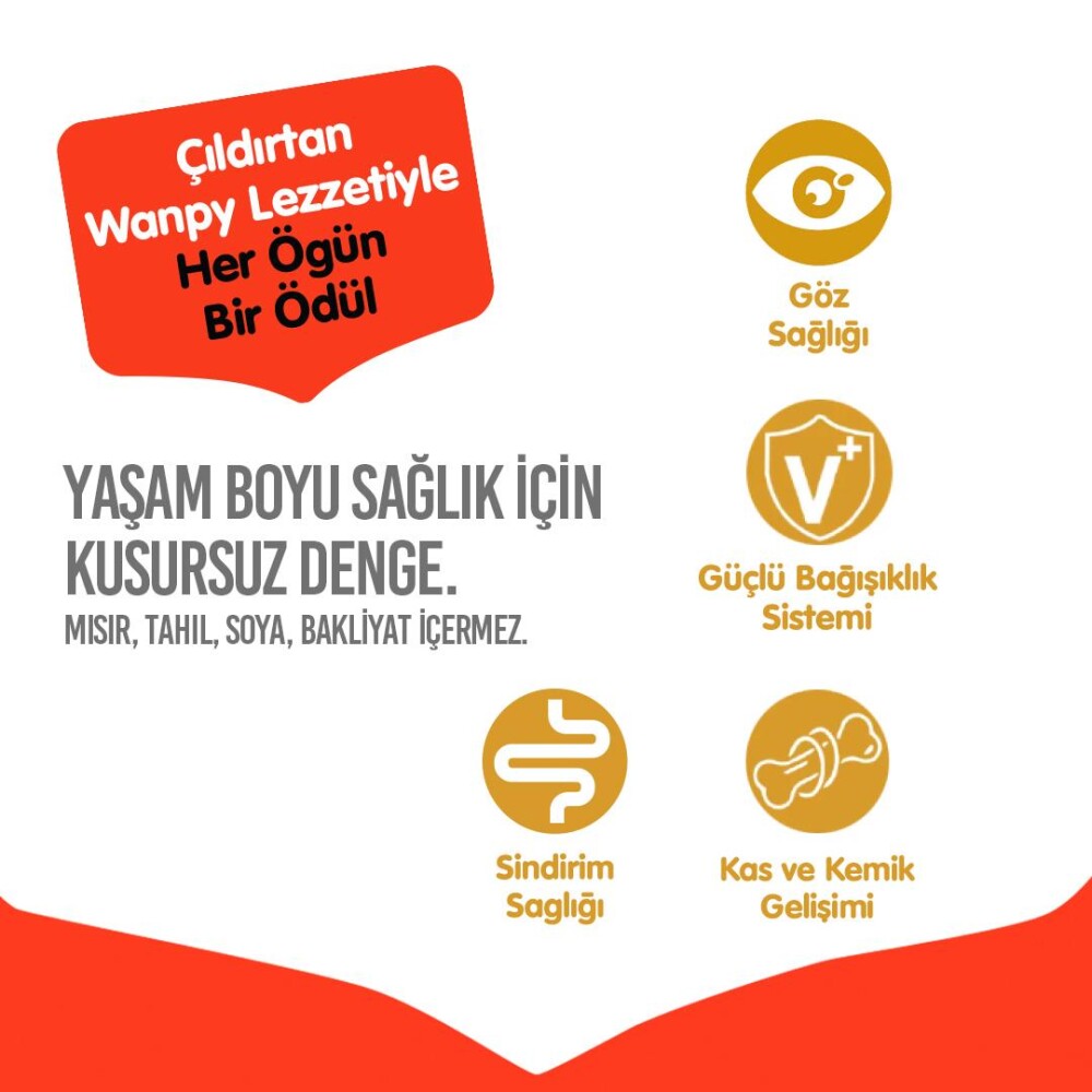 Wanpy Tavuklu Tahılsız Yetişkin Kedi Maması 8 KG  | SRC: Barcode: 6927749825180