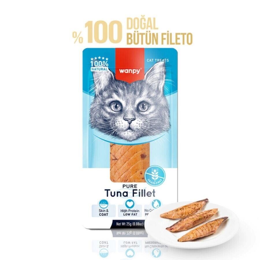 Wanpy Ton Balığı Fileto Kedi Ödül Maması 25 GR  | SRC: Barcode: 6927749871811