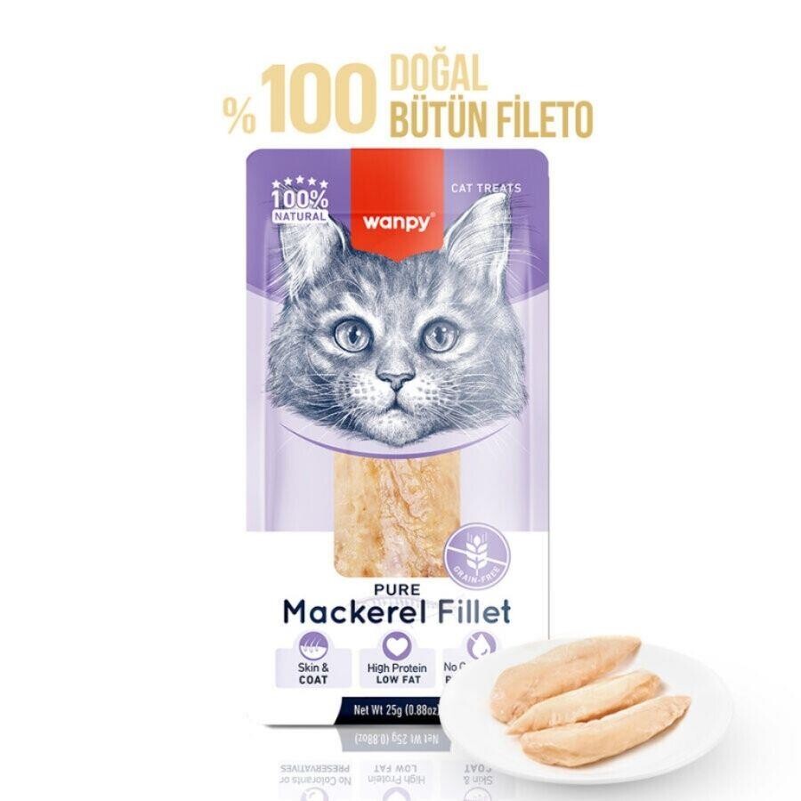 Wanpy Uskumru Fileto Kedi Ödül Maması 25 GR  | SRC: Barcode: 6927749871828