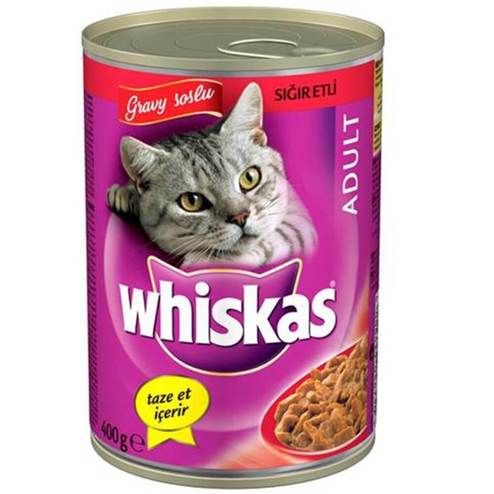 Whiskas Biftekli Yetişkin Kedi Konserve 400 GR  | SRC: Barcode: 5900951305399