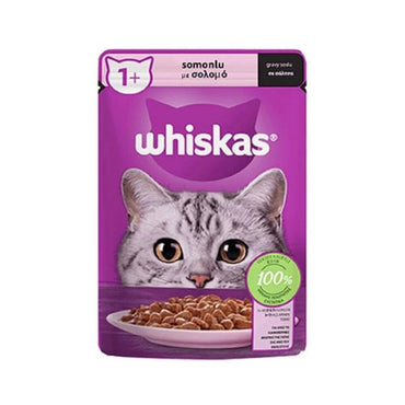 Whiskas Pouch Somon Balıklı Yetişkin Kedi Konservesi 85 GR 28 ADET  | SRC: Barcode: 5900951302787