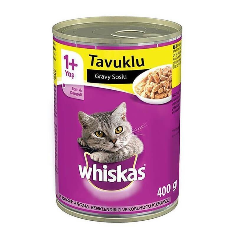 Whiskas Tavuklu Yetişkin Kedi Konservesi 400 GR  | SRC: Barcode: 5900951020889