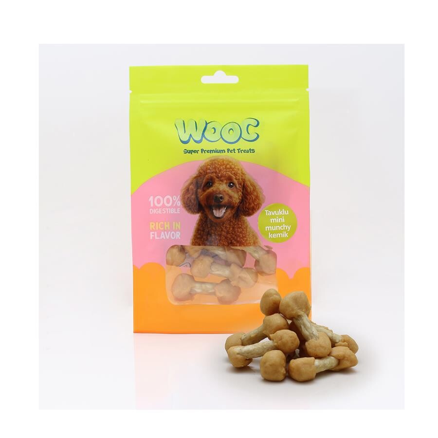 Wooc Tavuk Mini Munchy Kemik Köpek Ödülü 75 GR  | SRC: Barcode: 1886888826111