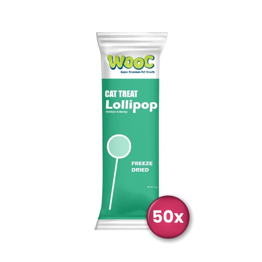 Wooc Tavuk Ve Arpalı Lollipop Kedi Ödül Maması 50'LI  | SRC: Barcode: 1886888826029